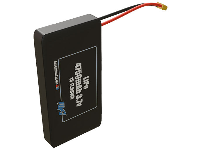 LiPo 4750mAh 1S 3.7v Battery Pack