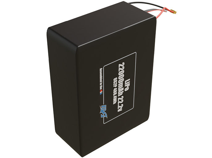 LiPo 22000mAh 6S2P 22.2v SBS Battery Pack