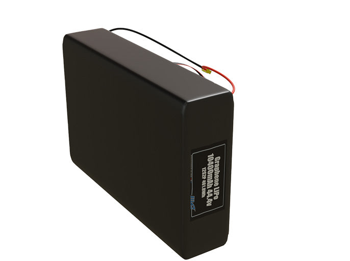 Graphene LiPo 10400mAh 12S2P 44.4v Battery Pack