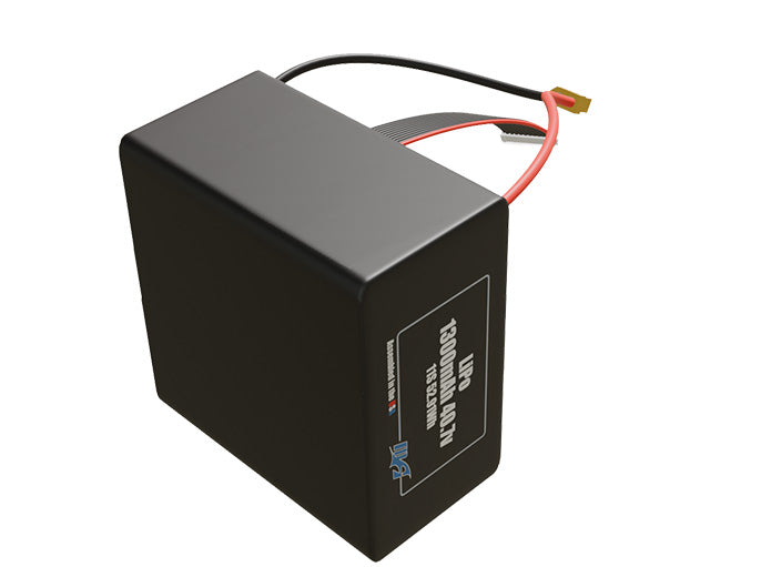 LiPo 1300mAh 11S 40.7v Battery Pack