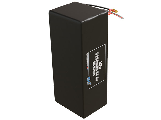 LiPo 3250mAh 12S 44.4v Battery Pack