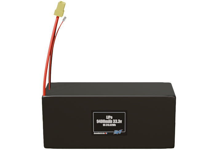 LiPo 9400mAh 9S 33.3v Battery Pack