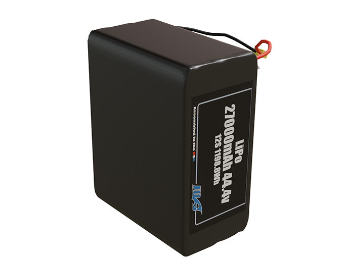 LiPo 27000mAh 12S 44.4v NMC Battery Pack