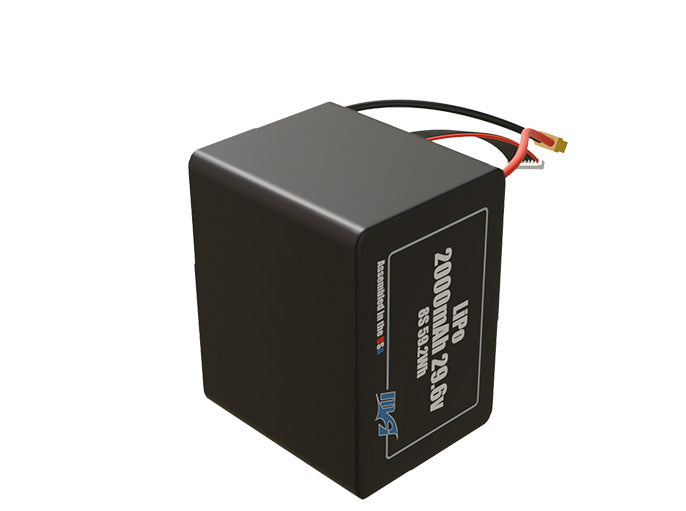 LiPo 2000mAh 8S 29.6v Battery Pack