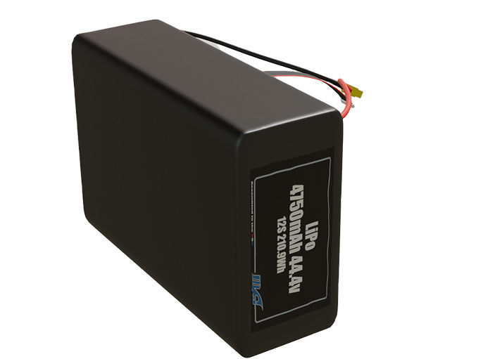 LiPo 4750mAh 12S 44.4v Battery Pack