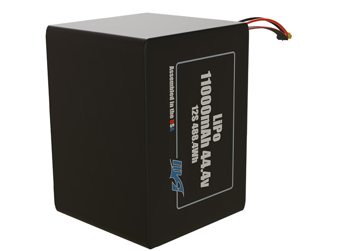 LiPo 22000mAh 12S2P 44.4v SBS Battery Pack