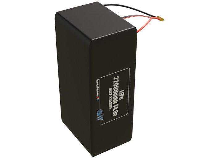 LiPo 22000mAh 4S2P 14.8v Battery Pack