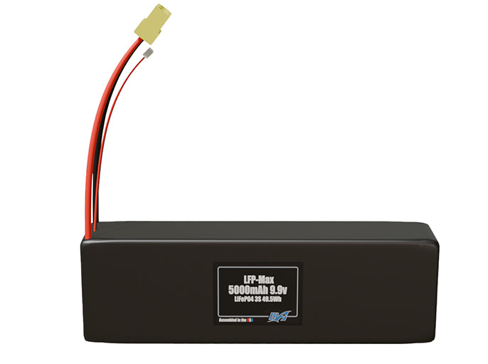 LFP-Max LiFePO4 5000 3S 9.9v Battery Pack