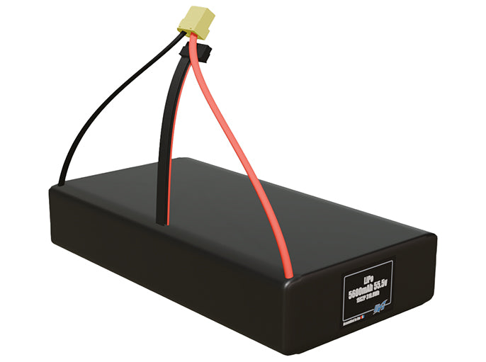 LiPo 5600mAh 15S2P 55.5v Battery Pack