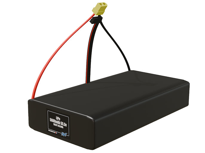 LiPo 5600mAh 15S2P 55.5v Battery Pack