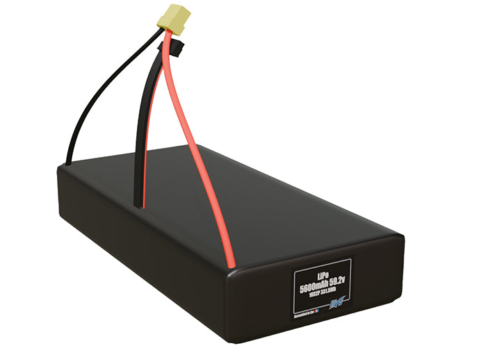 LiPo 5600mAh 16S2P 59.2v Battery Pack