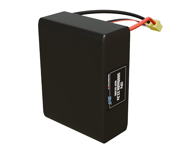 LiPo 5600mAh 6S2P 22.2v Battery Pack