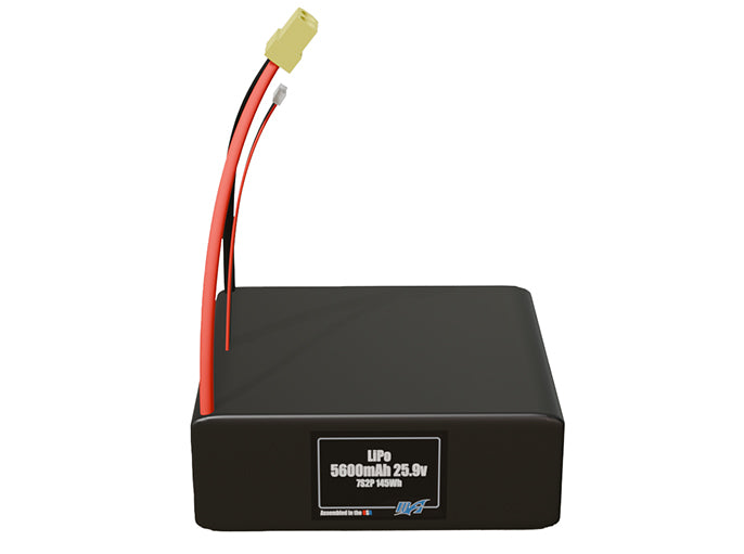 LiPo 5600mAh 7S2P 25.9v Battery Pack