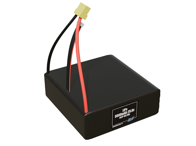 LiPo 5600mAh 8S2P 29.6v Battery Pack