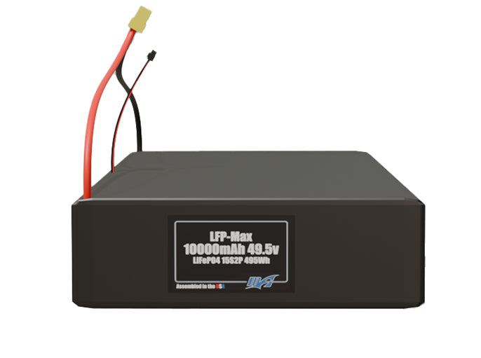 LFP-Max LiFePO4 10000 15S2P 49.5v Battery Pack