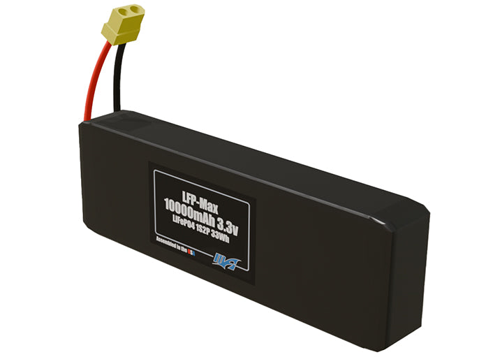 LFP-Max LiFePO4 10000 1S2P 3.3v Battery Pack