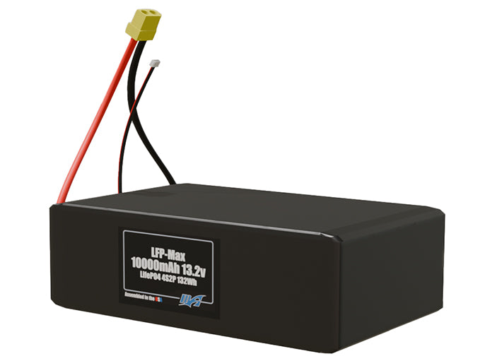 LFP-Max LiFePO4 10000 4S2P 13.2v Battery Pack