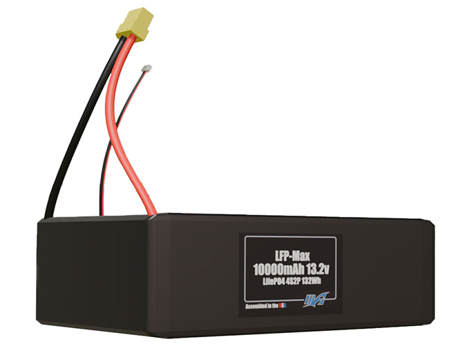 LFP-Max LiFePO4 10000 4S2P 13.2v Battery Pack
