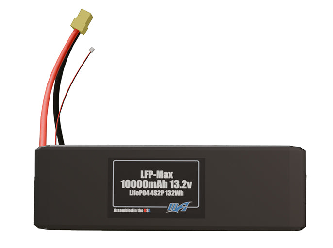 LFP-Max LiFePO4 10000 4S2P 13.2v Battery Pack