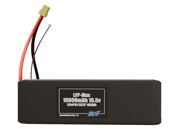 LFP-Max LiFePO4 10000 5S2P 16.5v Battery Pack