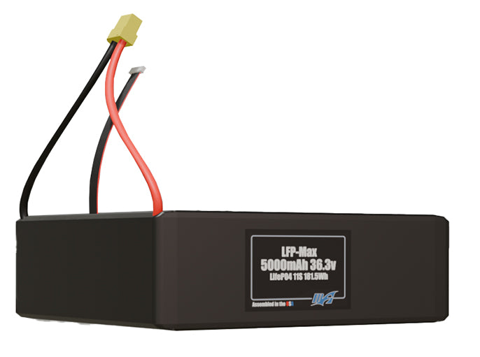 LFP-Max LiFePO4 5000 11S 36.3v Battery Pack