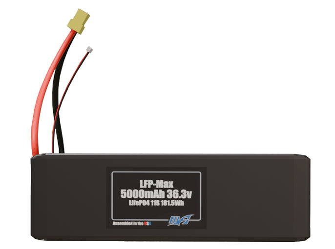 LFP-Max LiFePO4 5000 11S 36.3v Battery Pack