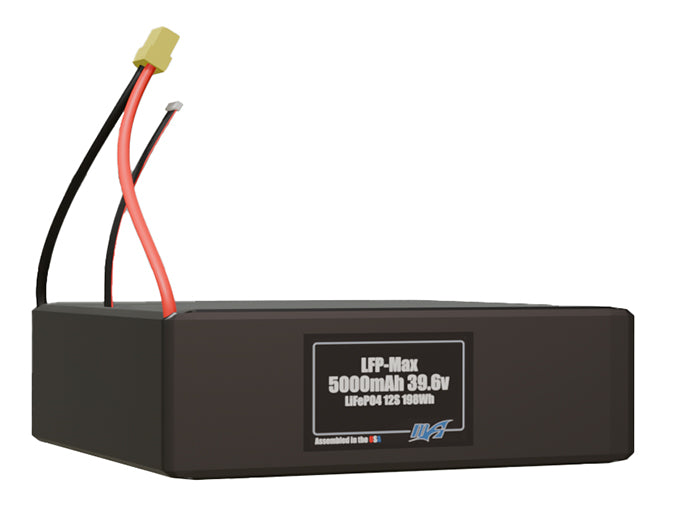 LFP-Max LiFePO4 5000 12S 39.6v Battery Pack