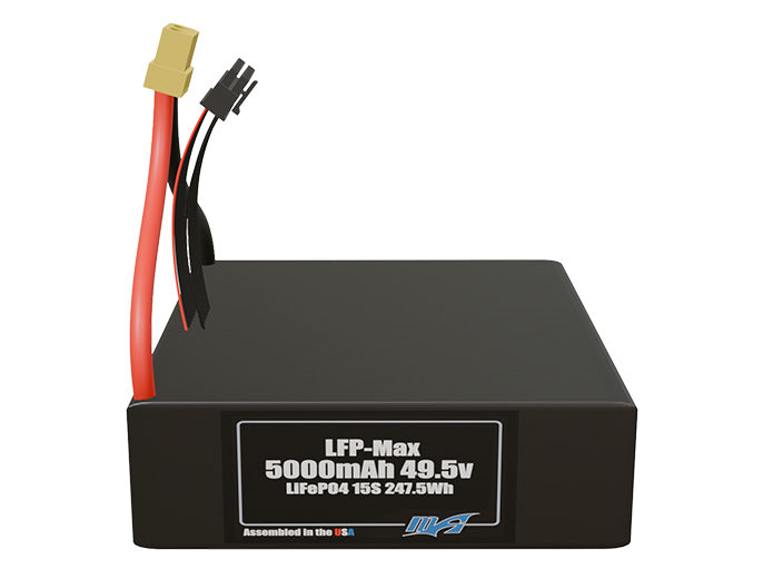LFP-Max LiFePO4 5000 15S 49.5v Battery Pack