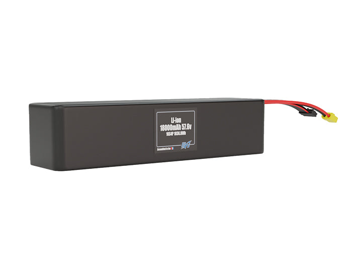 Li-ion 18000mAh 16S4P 57.6v Battery Pack