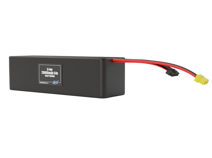 Li-ion 20000mAh 15S4P 54v Battery Pack
