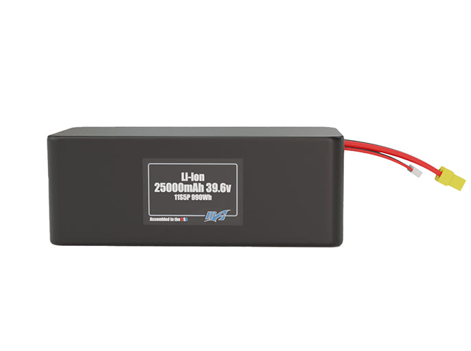 Li-ion 25000mAh 11S5P 39.6v Battery Pack