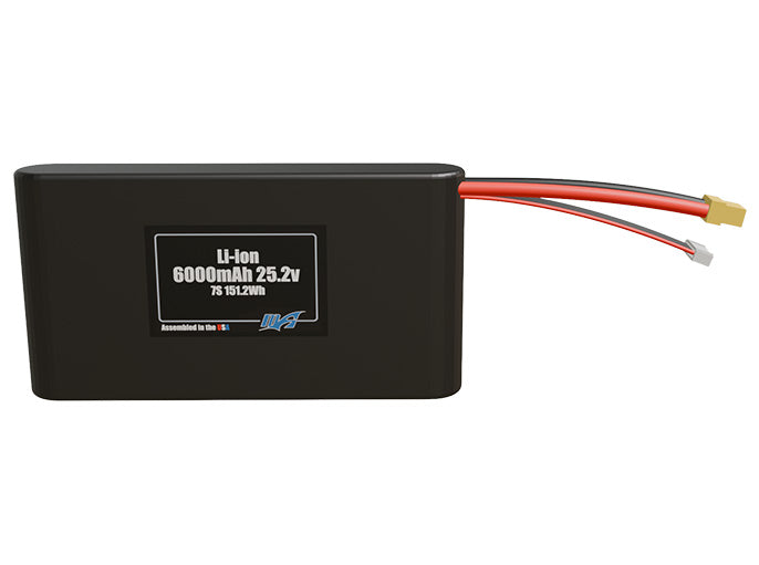 Li-ion 6000mAh 7S 25.2v Battery Pack