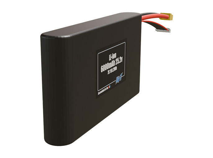 Li-ion 6000mAh 7S 25.2v Battery Pack