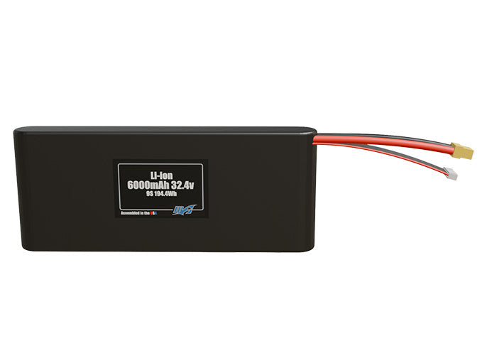 Li-ion 6000mAh 9S 32.4v Battery Pack