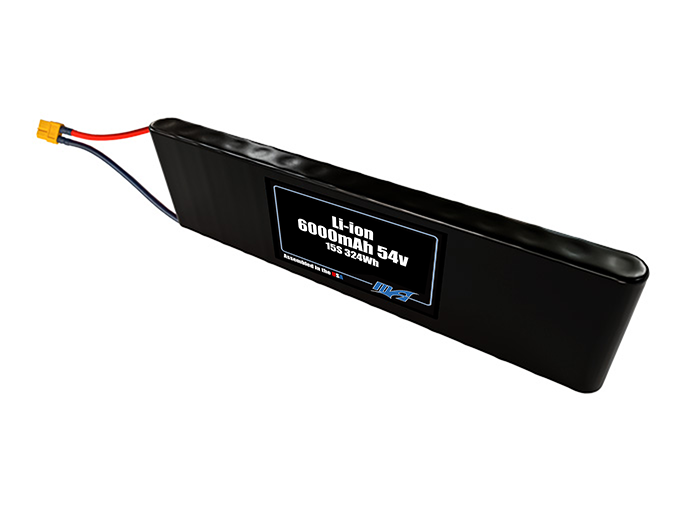 Li-ion 6000mAh 15S 54v Battery Pack