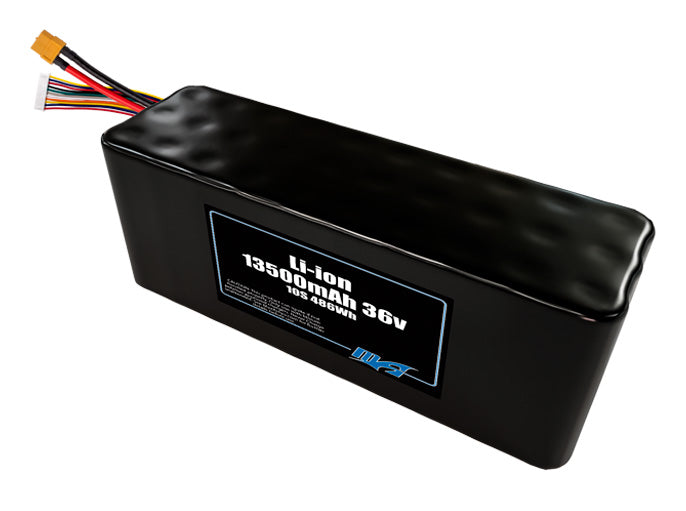 Li-ion 13500mAh 10S3P 36v Battery Pack