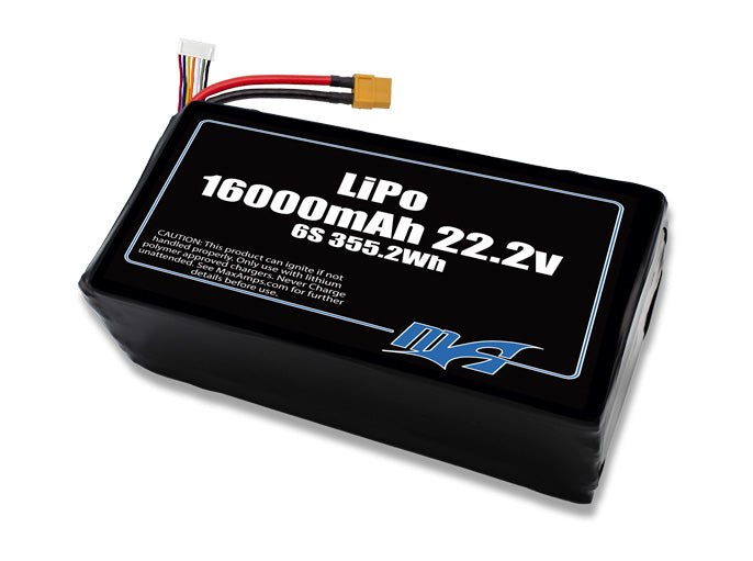 LiPo 16000 Lite 6S 22.2v Battery Pack