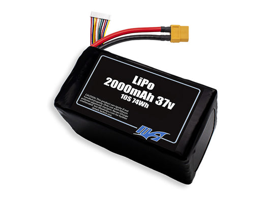 A MaxAmps LiPo 2000mAh 10S 37 volt battery pack
