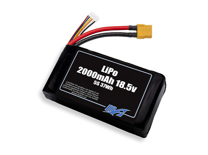 A MaxAmps LiPo 2000mAh 5S 18.5 volt battery pack