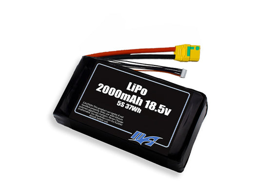 LiPo 2000mAh 5S 18.5v Battery Pack