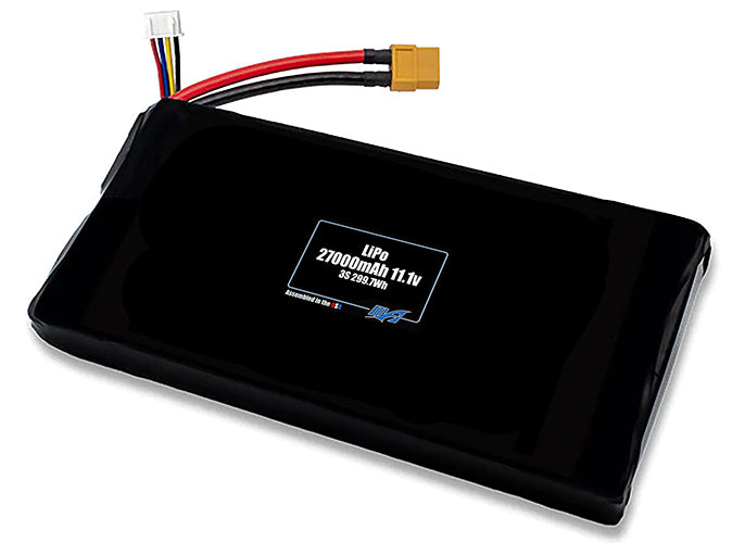 LiPo 27000mAh 3S 11.1v Battery Pack