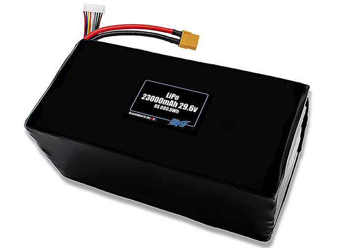 LiPo 23000mAh 8S 29.6v Battery Pack
