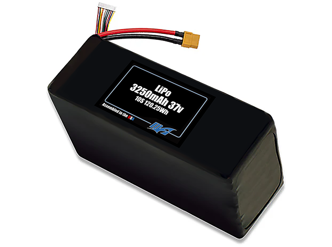 LiPo 3250mAh 10S 37v Battery Pack