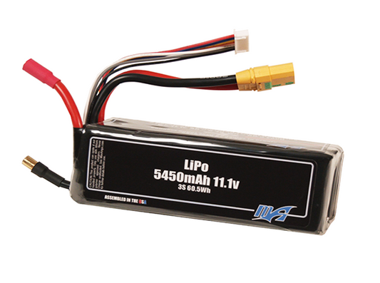 LiPo 5450 6S 22.2v Modular Battery Pack