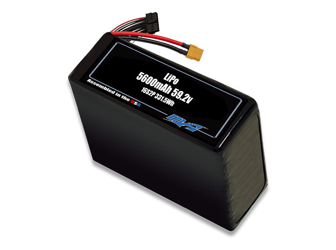 LiPo 5600mAh 16S2P 59.2v Battery Pack