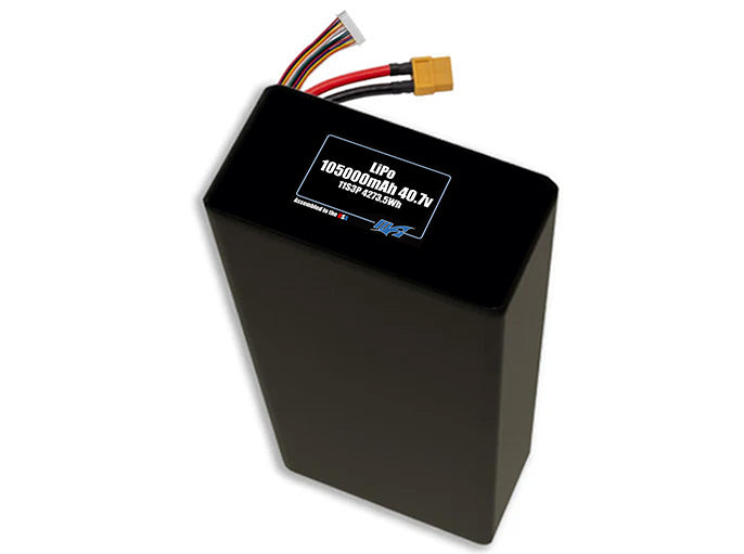 LiPo 105000mAh 11S3P 40.7v Battery Pack