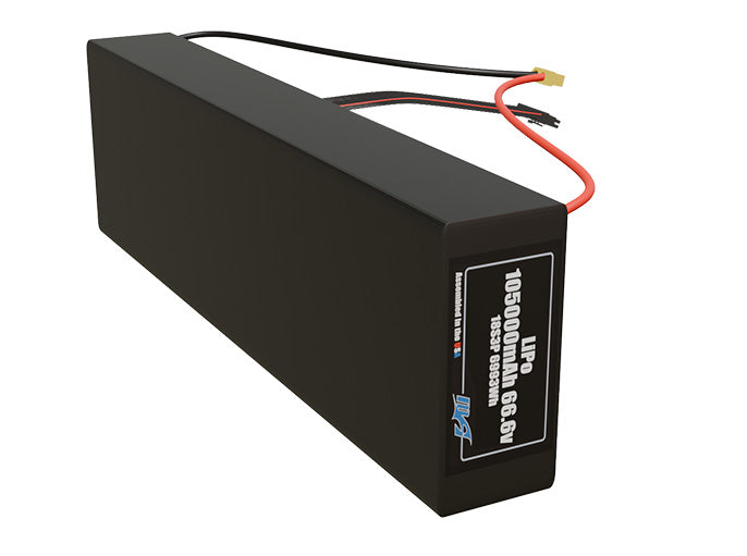 LiPo 105000mAh 18S3P 66.6v Battery Pack