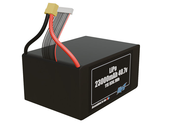 LiPo 23000mAh 11S 40.7v Battery Pack