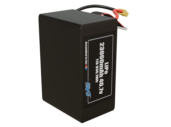 LiPo 23000mAh 11S 40.7v Battery Pack
