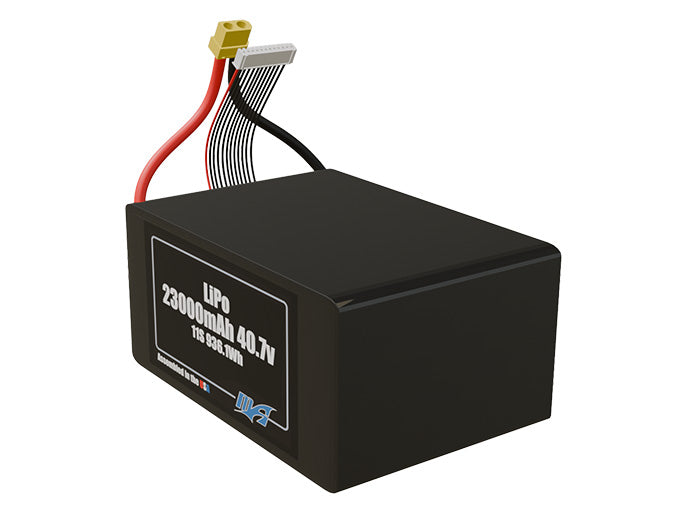 LiPo 23000mAh 11S 40.7v Battery Pack